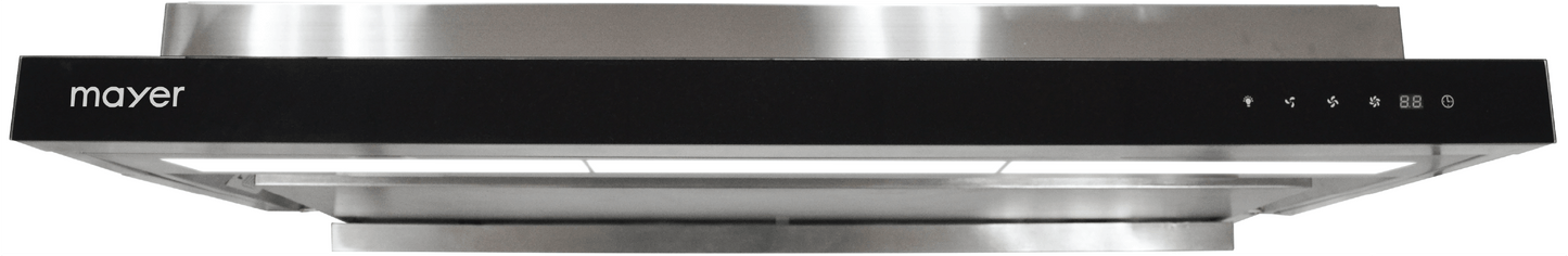 Mayer MMSI903OT (Silver / Black) Built-in Hood (Slimline)