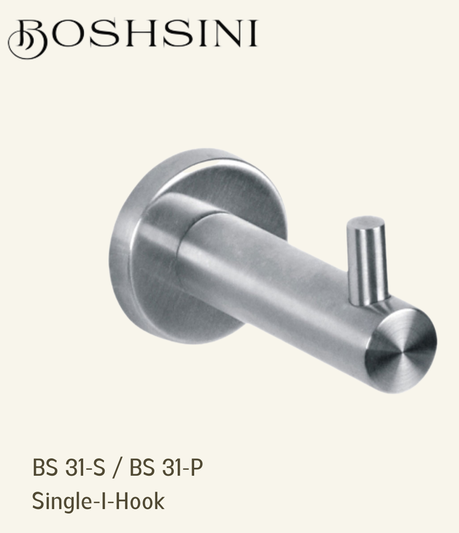 Boshsini BS 31-S SINGLE-I-HOOK (SATIN)