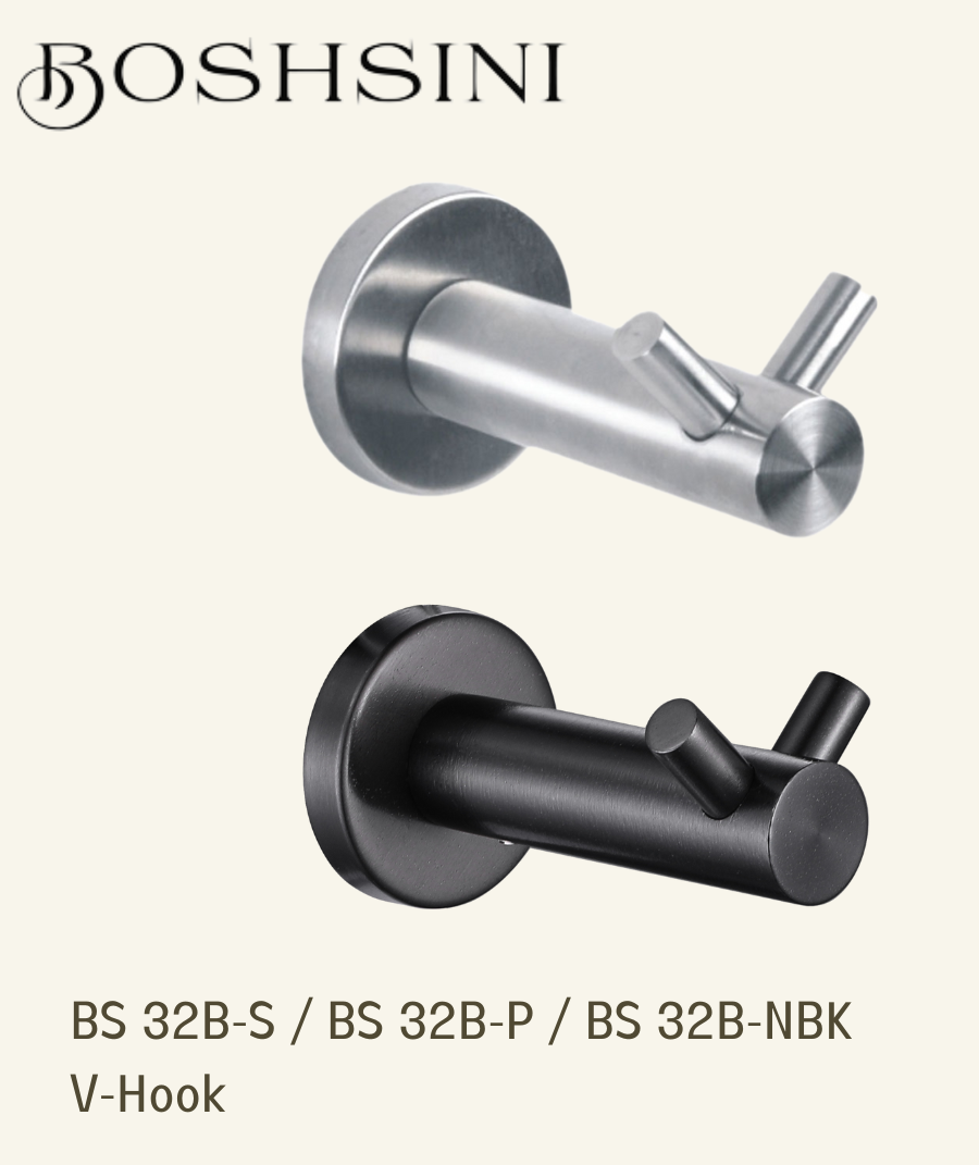 Boshsini BS 32B-S SINGLE-V-HOOK (SATIN)