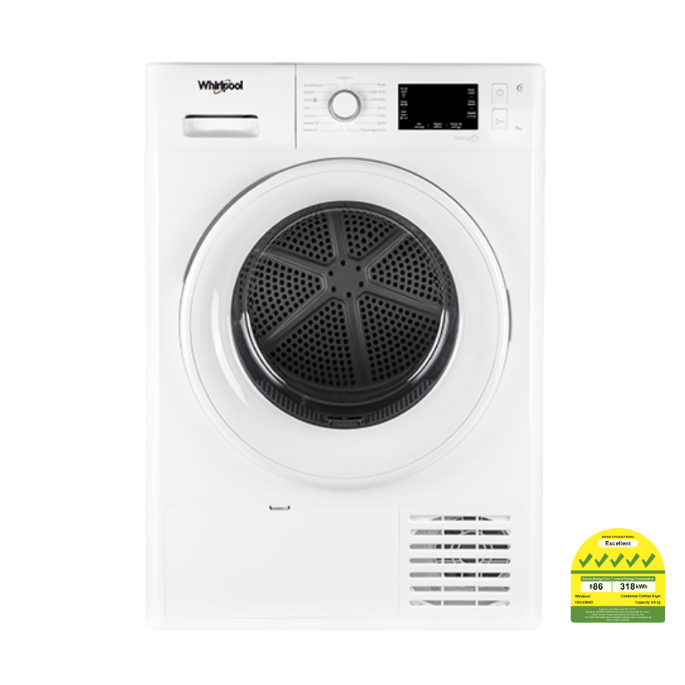 Whirlpool HSCX90421 Freshcare+9kg Heat Pump