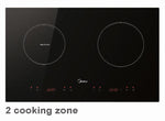 MIDEA MBI-IHT261-SG Built-In 2 Zones Hybrid Hob