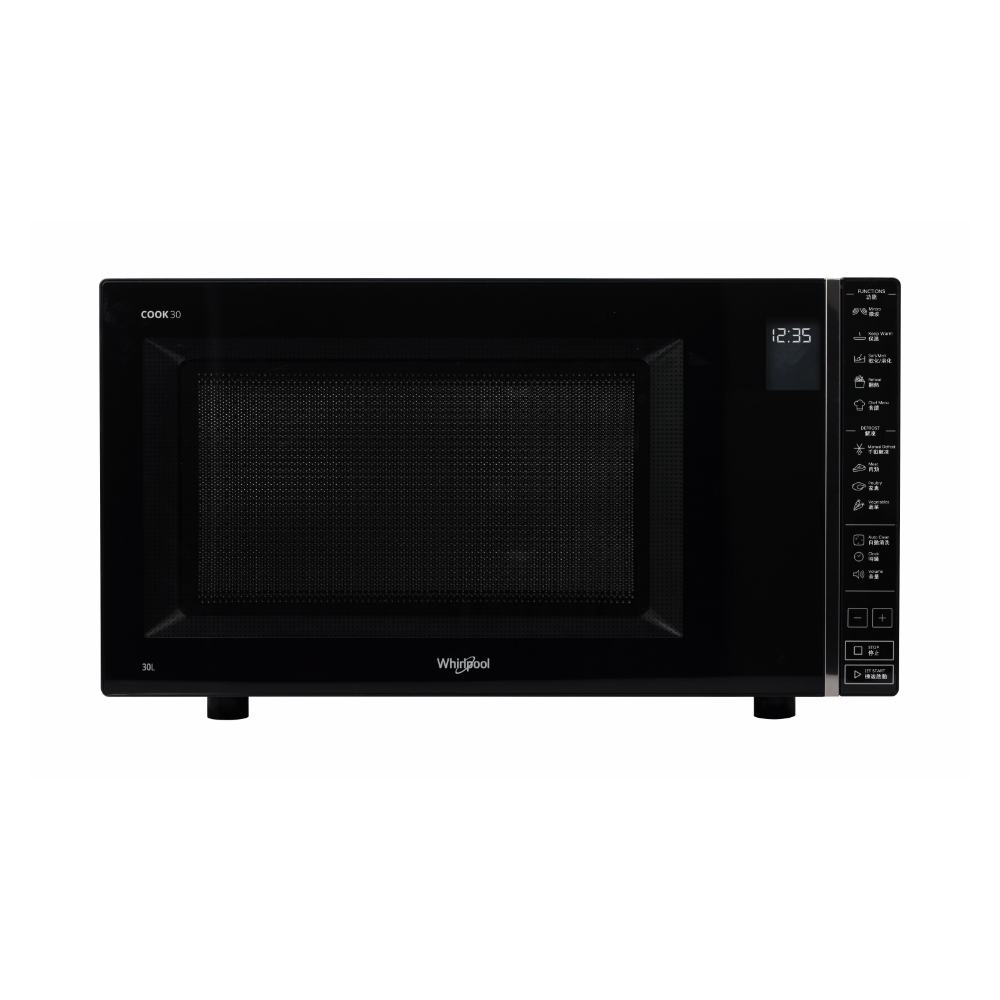 Whirlpool MS3001B 30L Solo Freestanding Microwave Oven