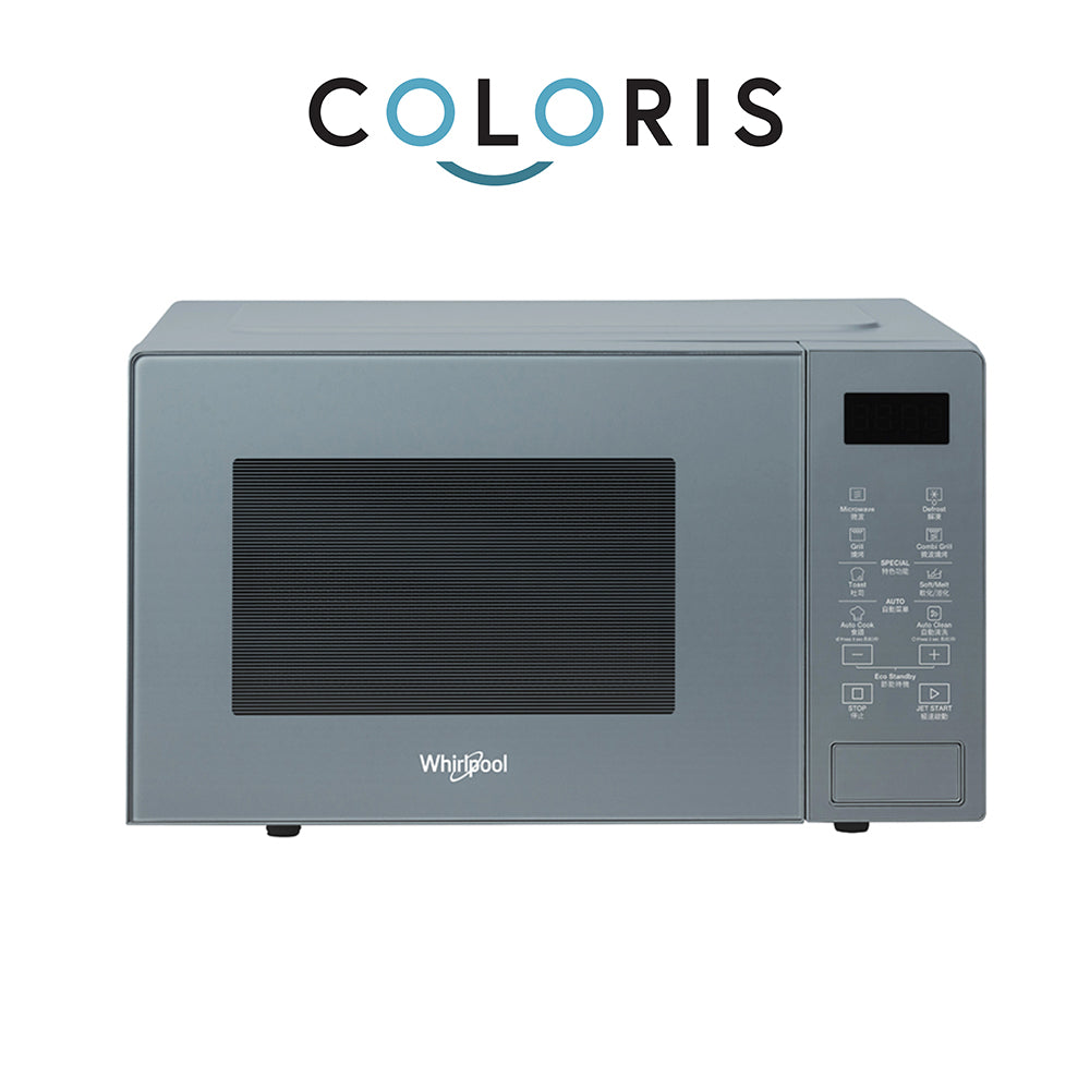 Whirlpool 20L 800W/ 1000W Grill Microwave (Raspberry Blue Color)