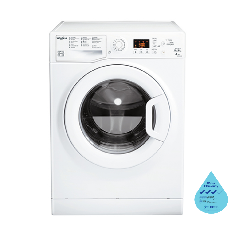 Whirlpool WDFB8614AJW 8/6kg Washer-Dryer
