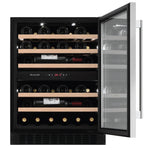 BrandT Free Standing Wine Celler CAV80X (Steel)