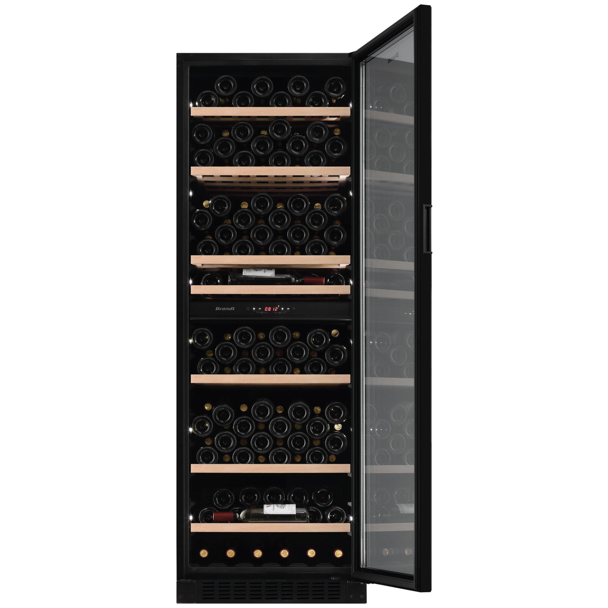 BrandT Free Standing Wine Celler CB377V (BLACK)