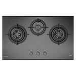 TEKA TLR2 92 SS/BK Slimline Hood + GK Lux 78.1 3G 3 Burner Glass Gas Hob