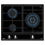 TEKA DVS 90 Chimney Hood + GZC 63310 3 Burner Glass Gas Hob