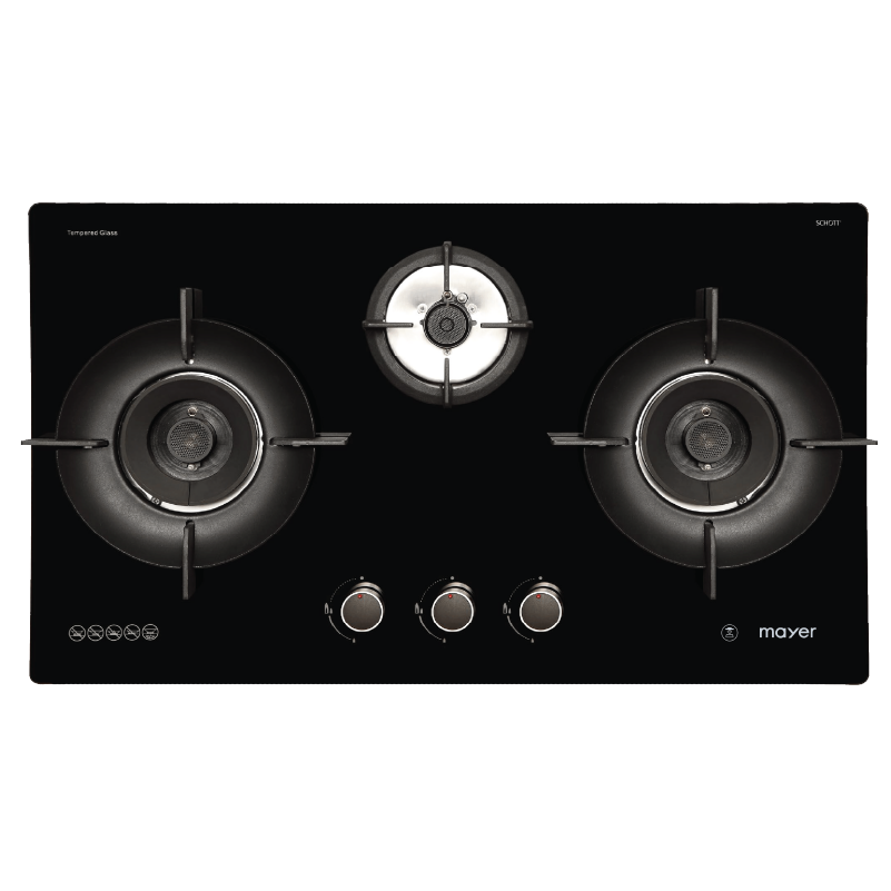 Mayer MMGH893 Built-in Gas Hob (High Efficiency Glass)