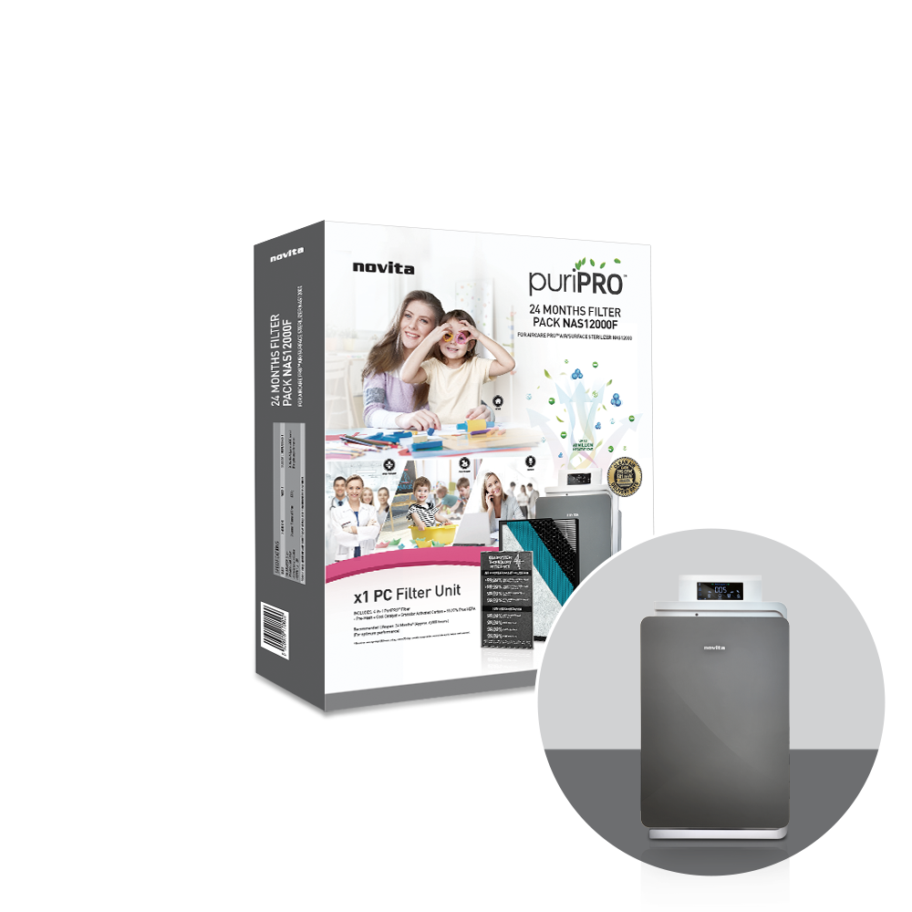 Novita NAS12000 24-Months Replacement Accessory Pack