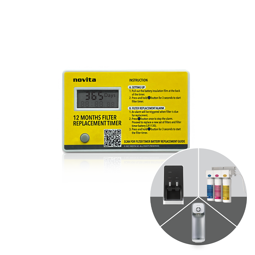 Novita NP313/ NP388US/ NP3360 12 Months Filter Replacement Timer