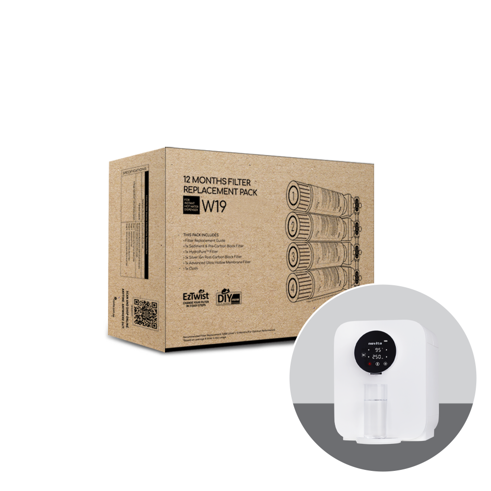 Novita W19 HydroPure™ Filter Replacement Pack