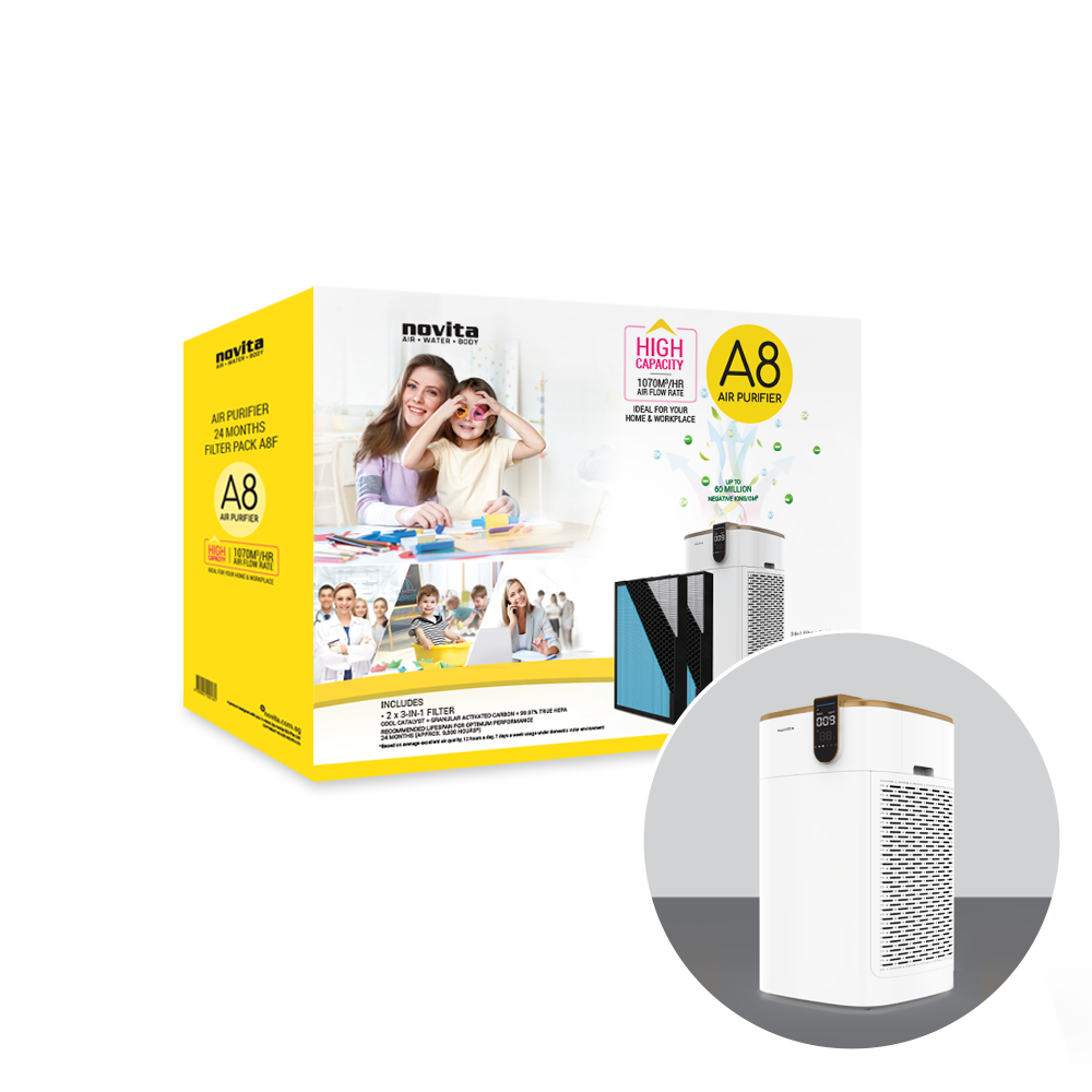 Novita A8/ A8i 24-Months Replacement Filter Pack
