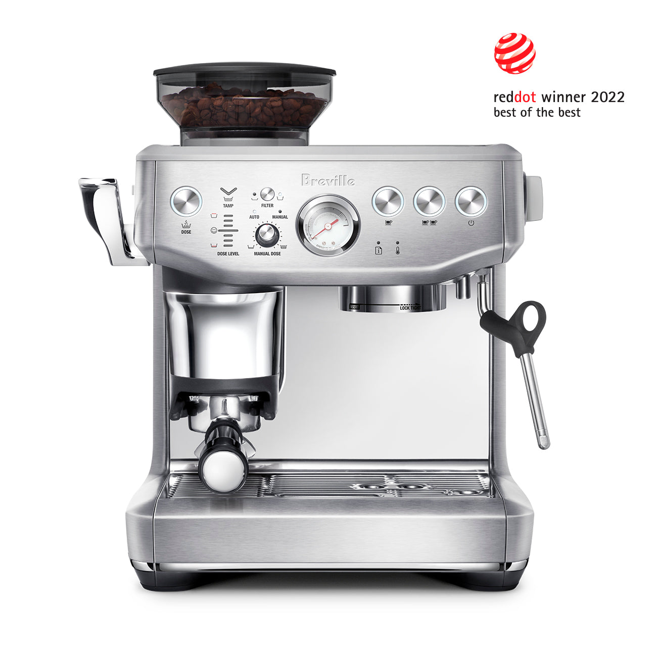 BREVILLE BES876BSS (NEW) the Barista ExpressTM Impress - STAINLESS STEEL (launch island wide on 15 Sept)