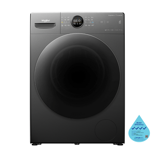 Whirlpool FWMD10502GG Supreme OxyCare 10.5kg Washer (Grey)