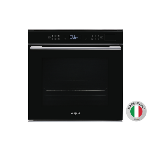 Whirlpool W7 OSPBLAUS 60cm 6THSENSE Pyrolytic Oven with Assisted SteamSense