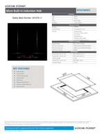 Küche Fürst KFIH7603FZ 60cm Built-in Induction Hob