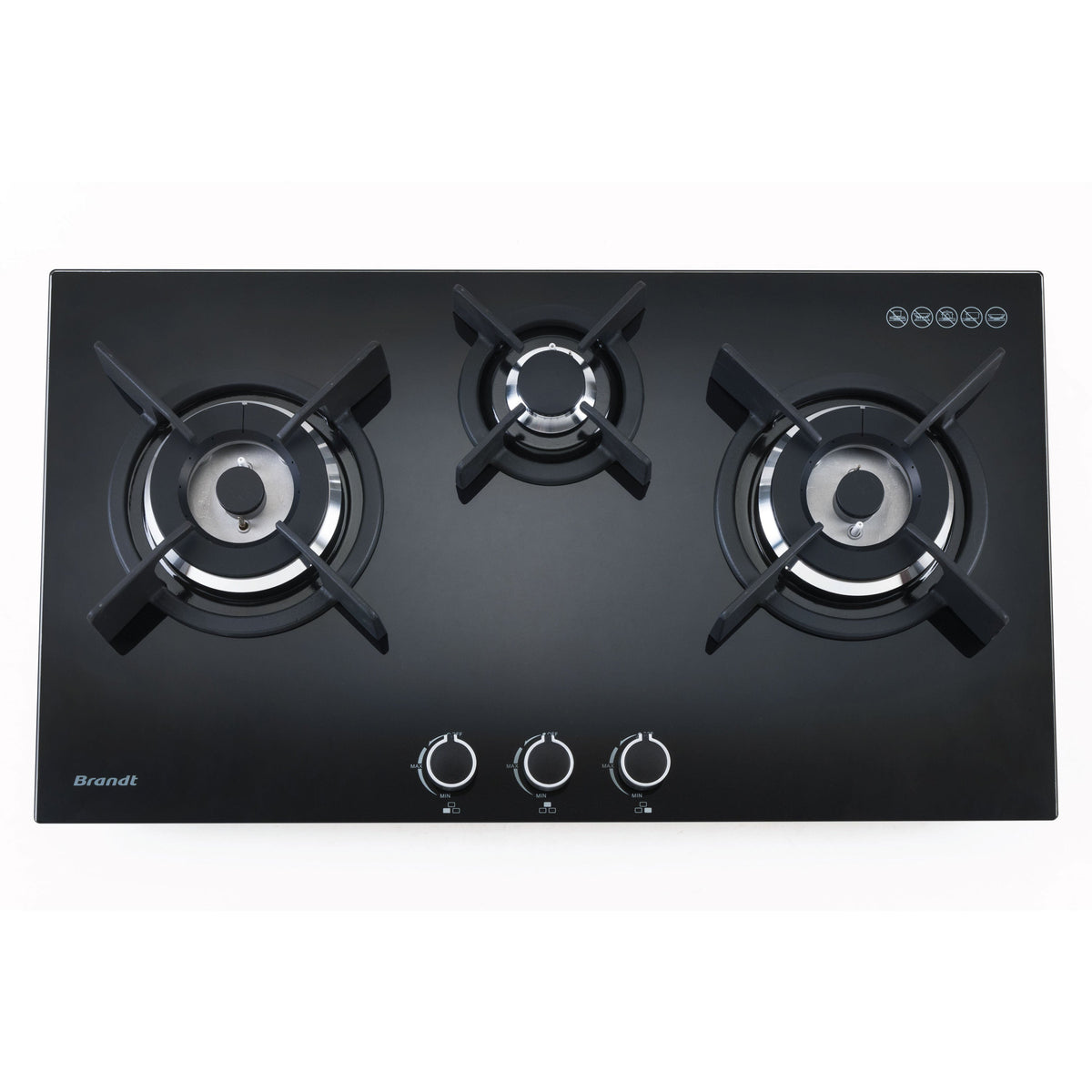 BrandT Built-in Gas Hob TG1483B (LPG or PUB)
