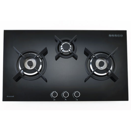 BrandT Built-in Gas Hob TG1493B (LPG or PUB)