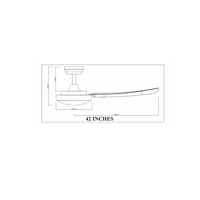 VESTA WhisperCool™ Silent Ceiling Fan