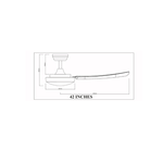 VESTA WhisperCool™ Silent Ceiling Fan