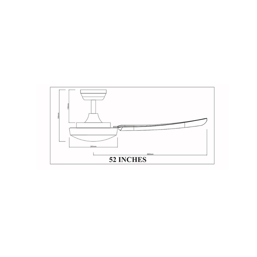 VESTA WhisperCool™ Silent Ceiling Fan