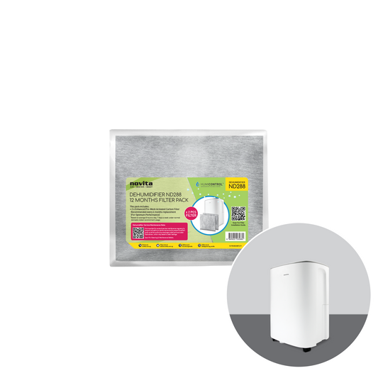 Novita Filter Pack - For Dehumidifier ND288 (2 Pcs)