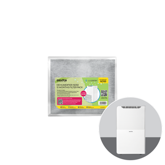 Novita Filter Pack - For Dehumidifier ND50 (2 Pcs)