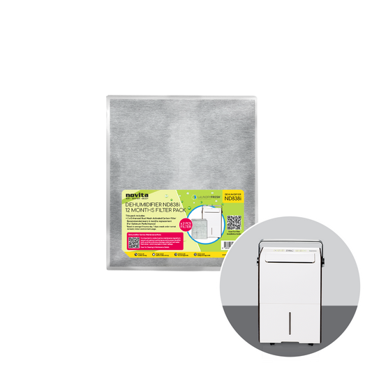 Novita Filter Pack - For Dehumidifier ND838i (2 Pcs)