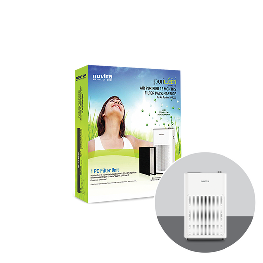 Novita NAP200 12-Months Replacement Filter Pack