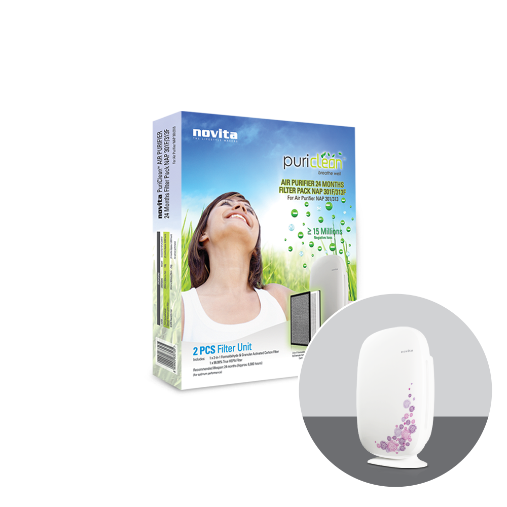 Novita NAP301/313 24-Months Replacement Filter Pack