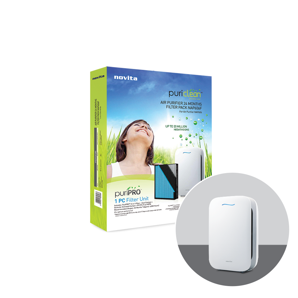 Novita NAP606 24-Months Replacement Filter Pack
