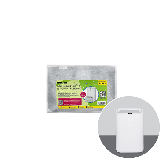 Novita Filter Pack - For Dehumidifier ND12.8 (2 Pcs)