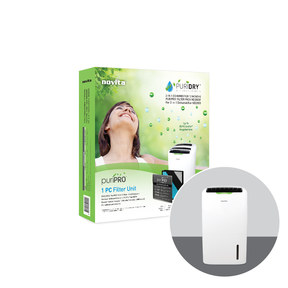 Novita 12 Months Filter Pack (For 2-In-1 Dehumidifier ND2000)