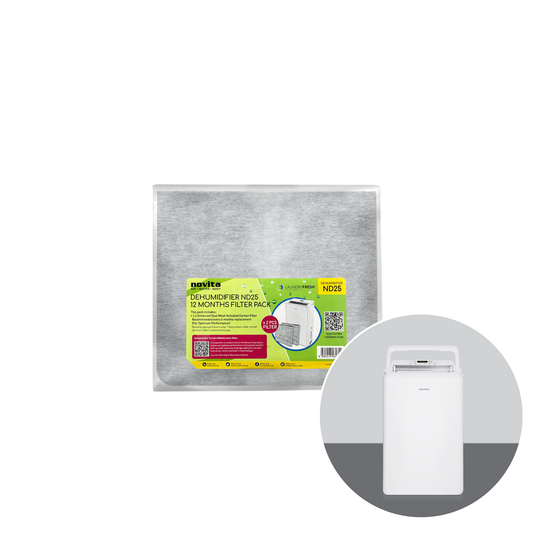Novita Filter Pack - For Dehumidifier ND25 (2 Pcs)