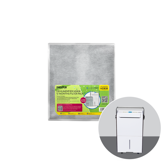 Novita Filter Pack - For Dehumidifier ND838 (2 Pcs)