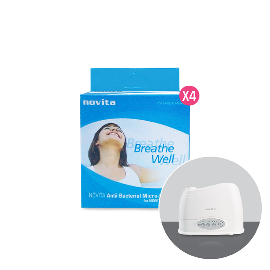 Novita Bundle of 4: Anti-Bacterial Micro-Mist Filter (For NH659)