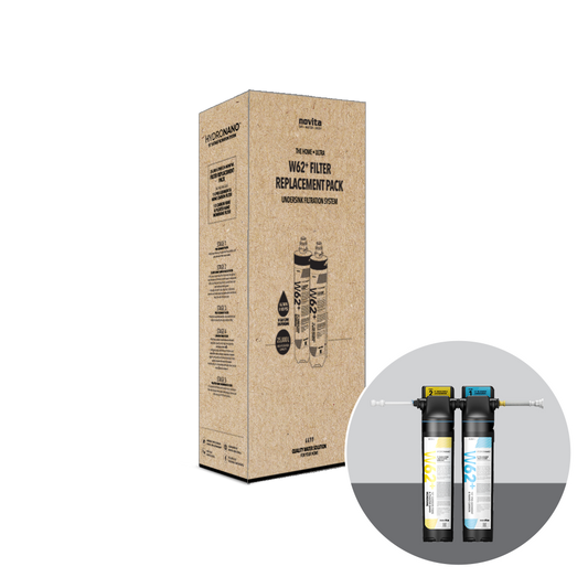 Novita 15” Undersink Filtration System W62 Plus – The Home • Ultra HydroNano™ Filter 2-Piece Replacement Pack